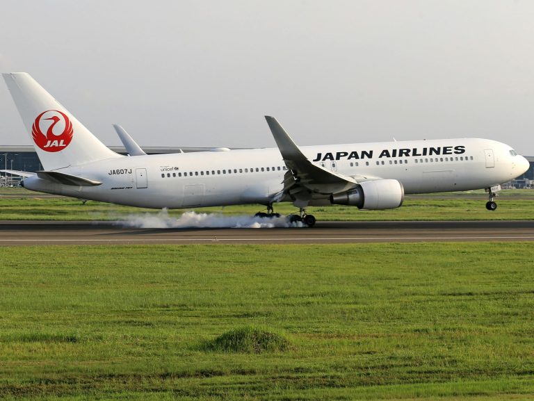 plane landing (japan)